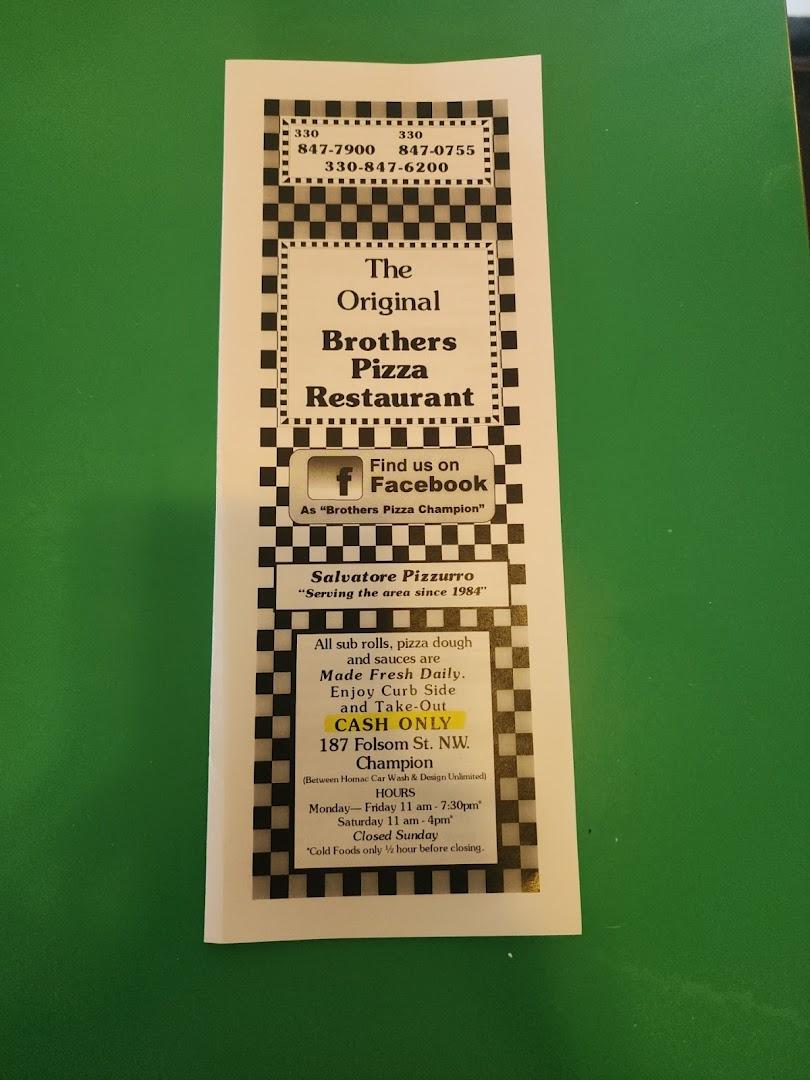 Brother's Pizza Champion Restaurant